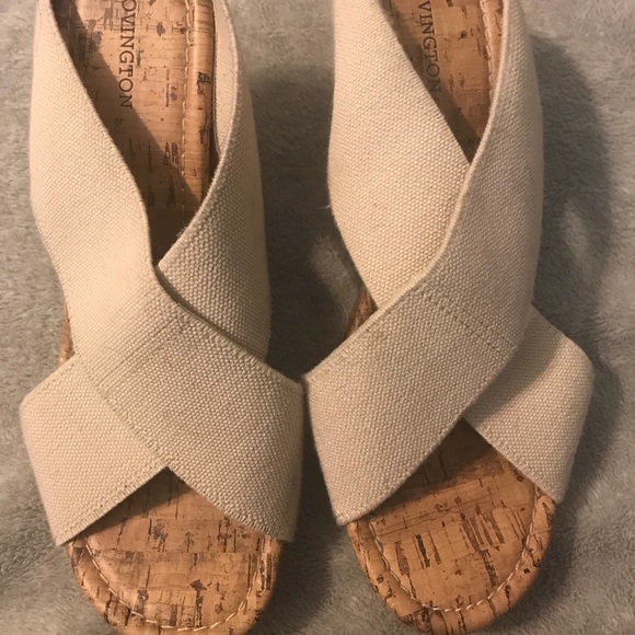 Covington Shoes - Cork wedge heels 👠